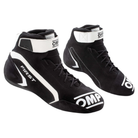 The black and white OMP First v2 Racing Shoes.