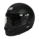 The flat black OMP GT-EV Racing Helmet - SA2025.