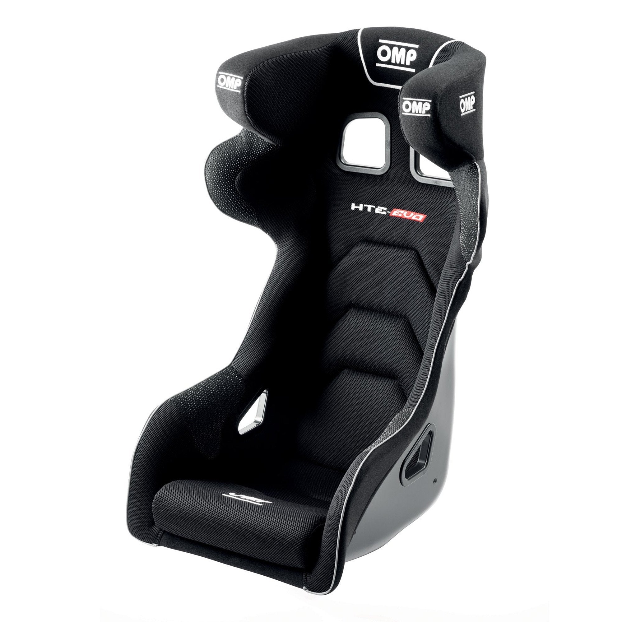 The OMP HTE Evo Fiberglass Racing Seat.