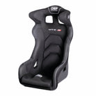The black OMP HTE-R Racing Seat.