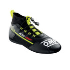 The black and yellow OMP KS-2F Karting Shoes.