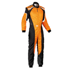 The black and orange OMP KS-3 Kart Racing Suit.