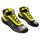 The black and yellow OMP KS-3 v2 Karting Shoes.