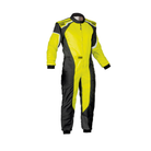 The black and yellow OMP KS-3 Youth Kart Racing Suit.