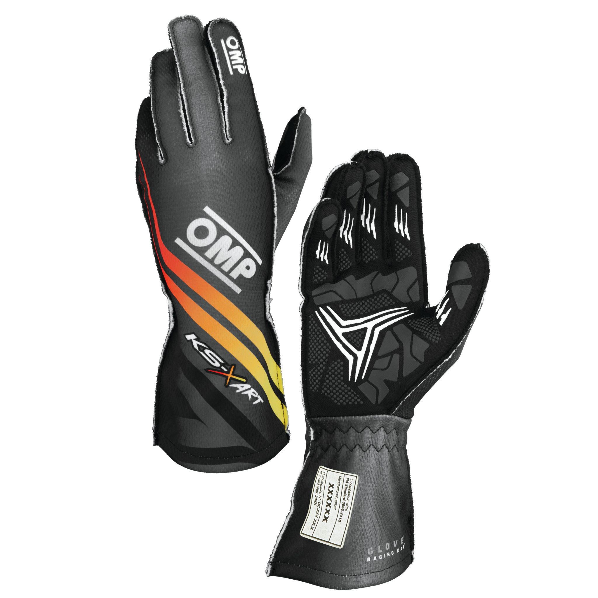 The OMP KS-X Art Karting Gloves.