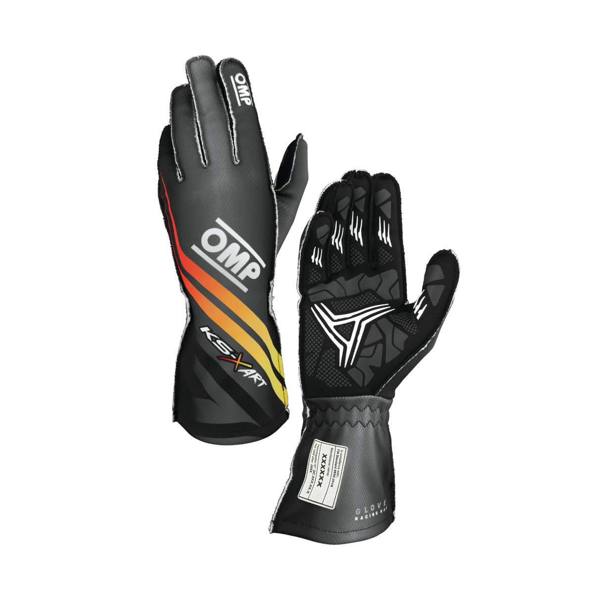 The OMP KS-X Art Youth Karting Gloves.