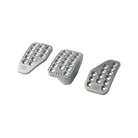 The OMP OA/1000 60x100 Racing Pedal Set with a Short Gas pedal.