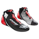 The black, silver and red OMP One Evo X R Racing Shoes.
