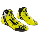 The yellow OMP One Evo X R Racing Shoes.