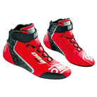 The red OMP One Evo X v1 Racing Shoes.