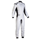 The silver (white) OMP One-S Racing Suit.