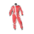 The OMP Rain-K Youth Kart Rain Suit.