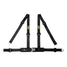 The black OMP Road 4M ECE 4-Point Street Harness.