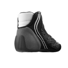 The back of the black OMP KS-XR Karting Shoes showing the heel.