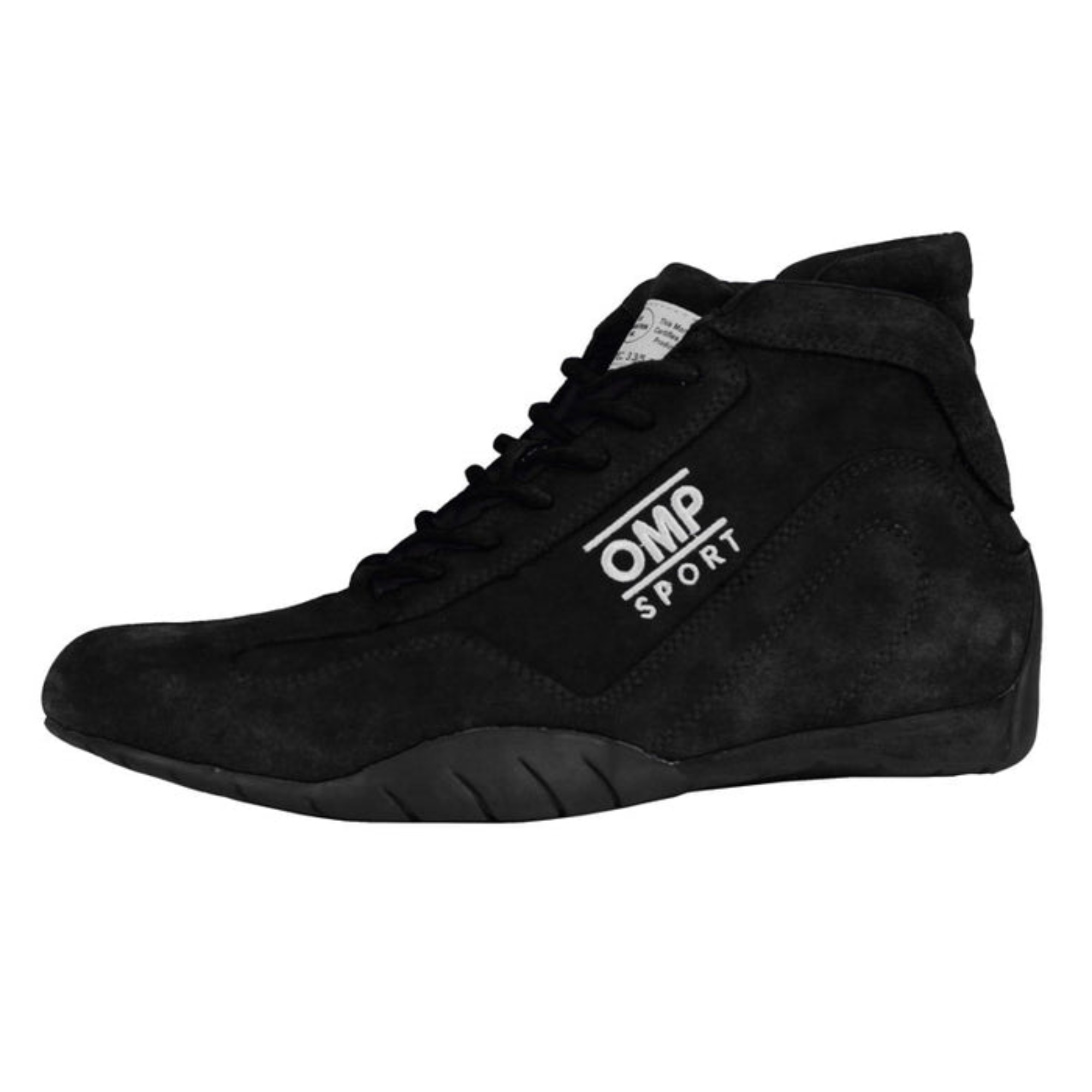 The black OMP Sport OS 50 Racing Shoes.