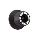 The OMP Steering Wheel Hub Adapter designed for a BMW E46 3-Series 1998-2006 or a BMW E90 3-Series (excluding M3) all years.