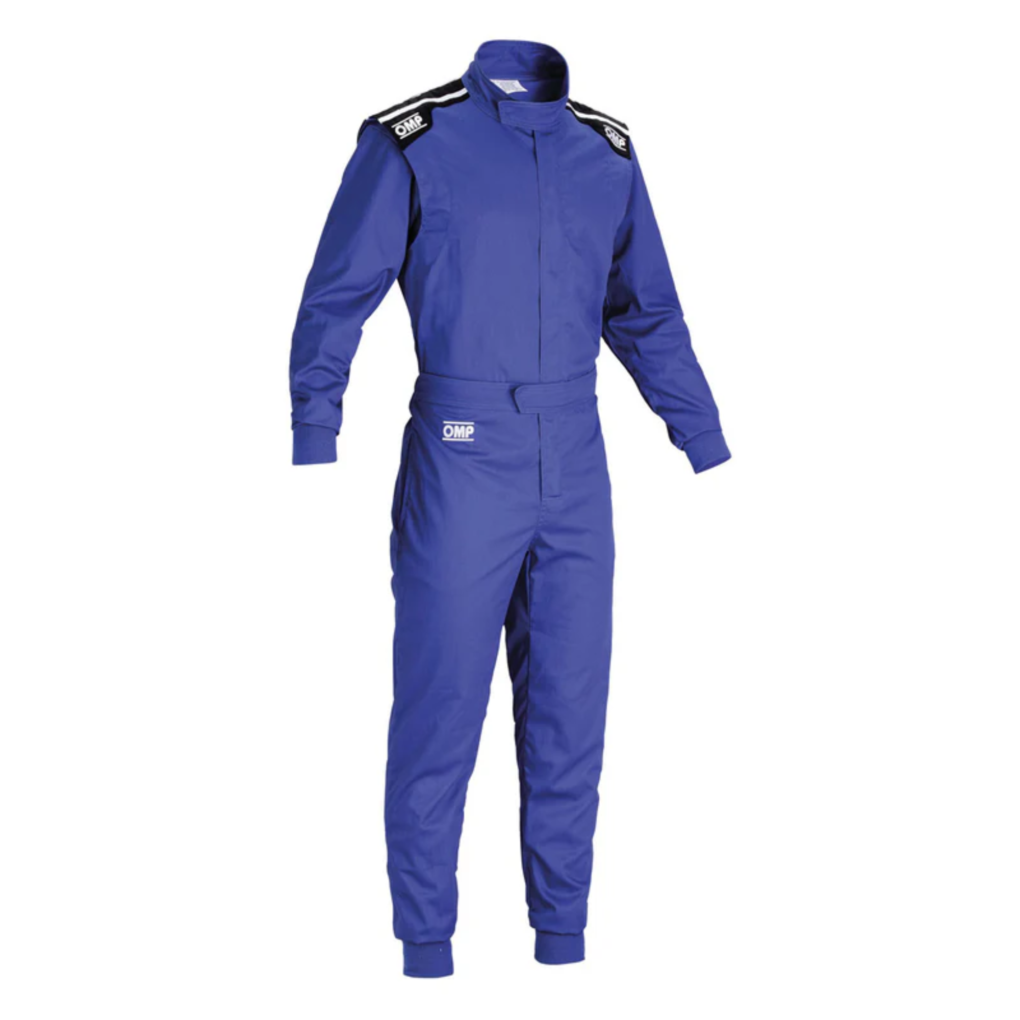 The blue OMP Summer-K Kart Racing Suit.