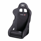 The black OMP TRS-E Racing Seat.