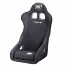 The black OMP TRS-E XL Racing Seat.