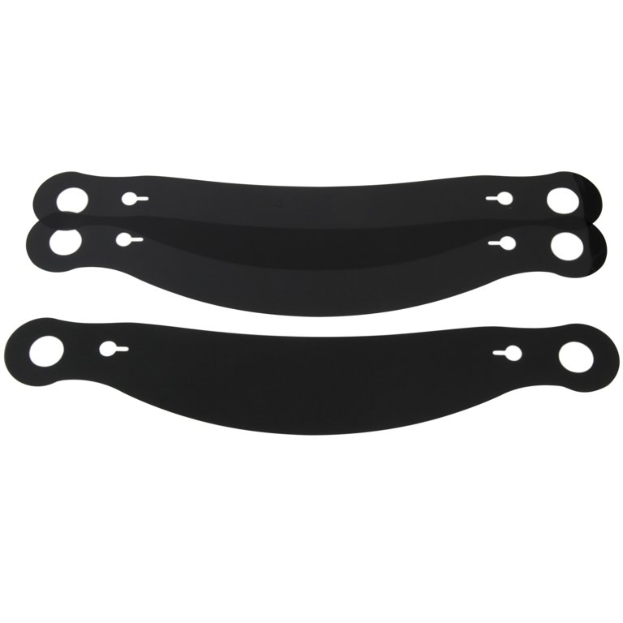 The Racing Optics Smoke Tear Offs for Bell SE03 & SE05 Shields.
