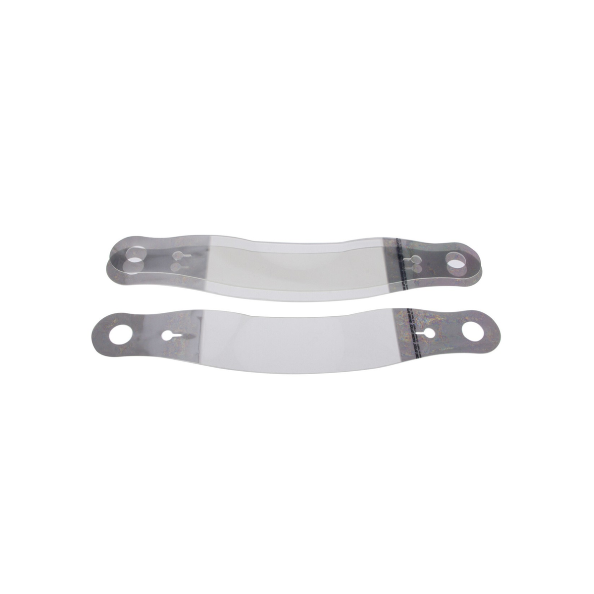 Racing Optics XStack Laminated Tear Offs for Simpson Voyager auto racing helmets.