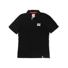 The black Racing Spirit Patch Polo Shirt.