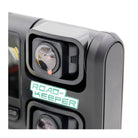 The Road-Keeper Dual HD Video Camera and Roll Bar Mount camera close up.