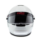 The front of the white Roux Pininfarina Karting Helmet.