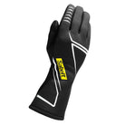 A single black Sabelt Challenge Evo TG-2.2 Fire-Resistant Racing Glove.
