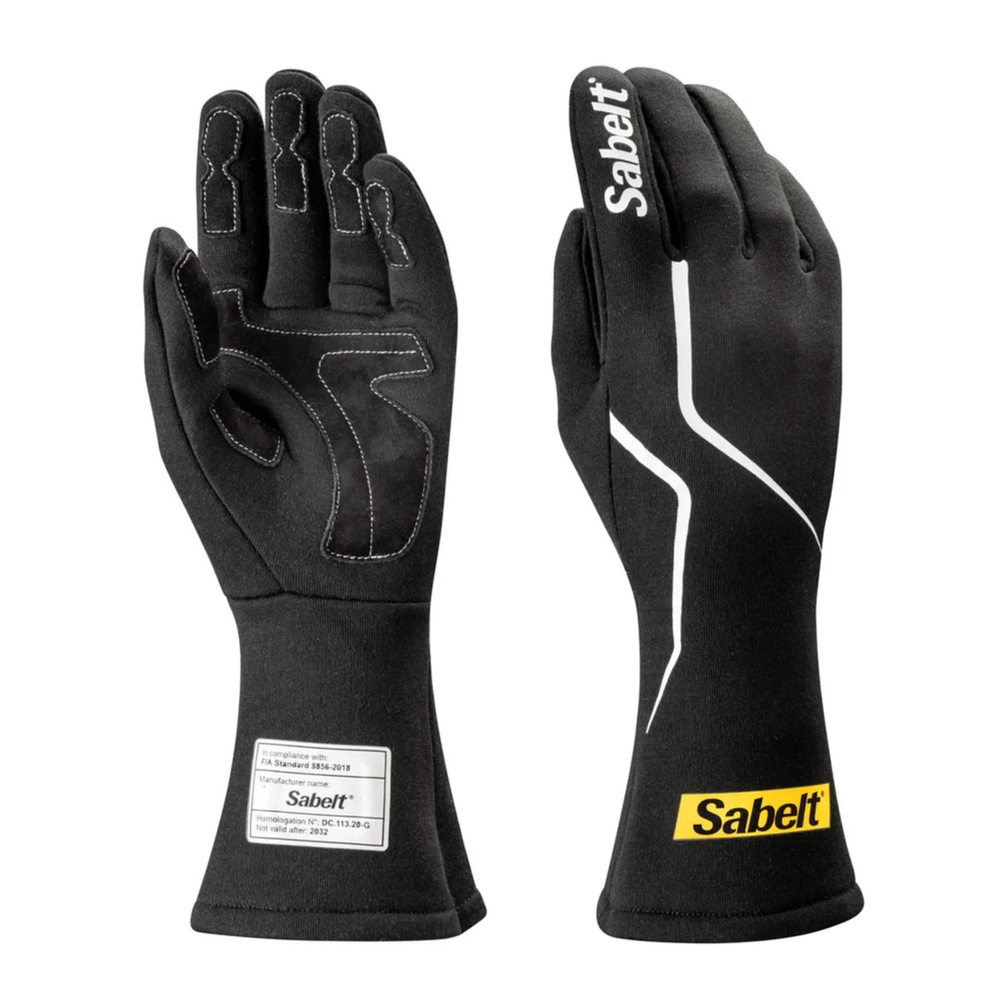 The black Sabelt Challenge TG-2.1 Racing Gloves.