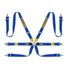 The blue Sabelt Enduro Silver 2" Racing Harness.