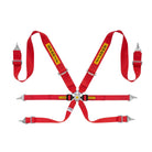 The red Sabelt Enduro Steel 3/2" FIA Racing Harness.