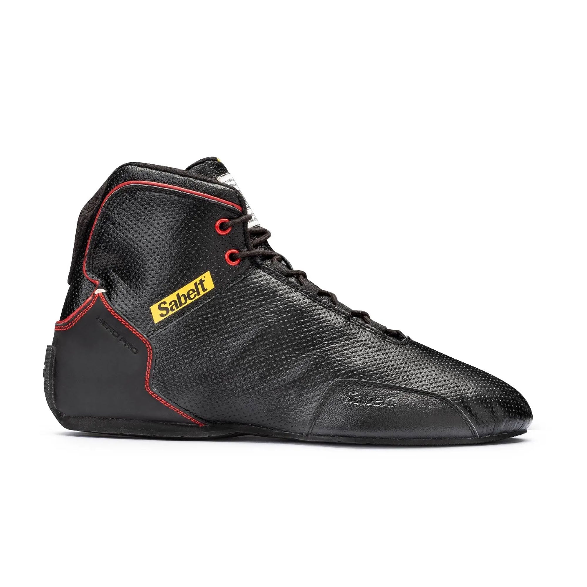 The side of the black Sabelt Hero Pro TB-10.1 Racing Shoes.