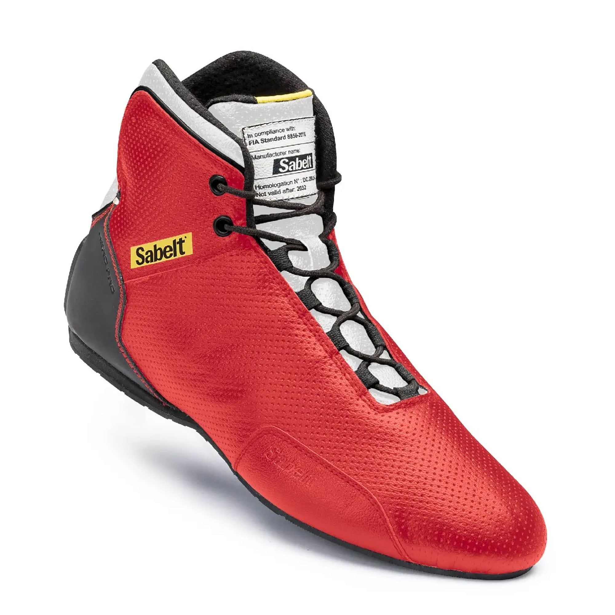 The red Sabelt Hero Pro TB-10.1 Racing Shoes.
