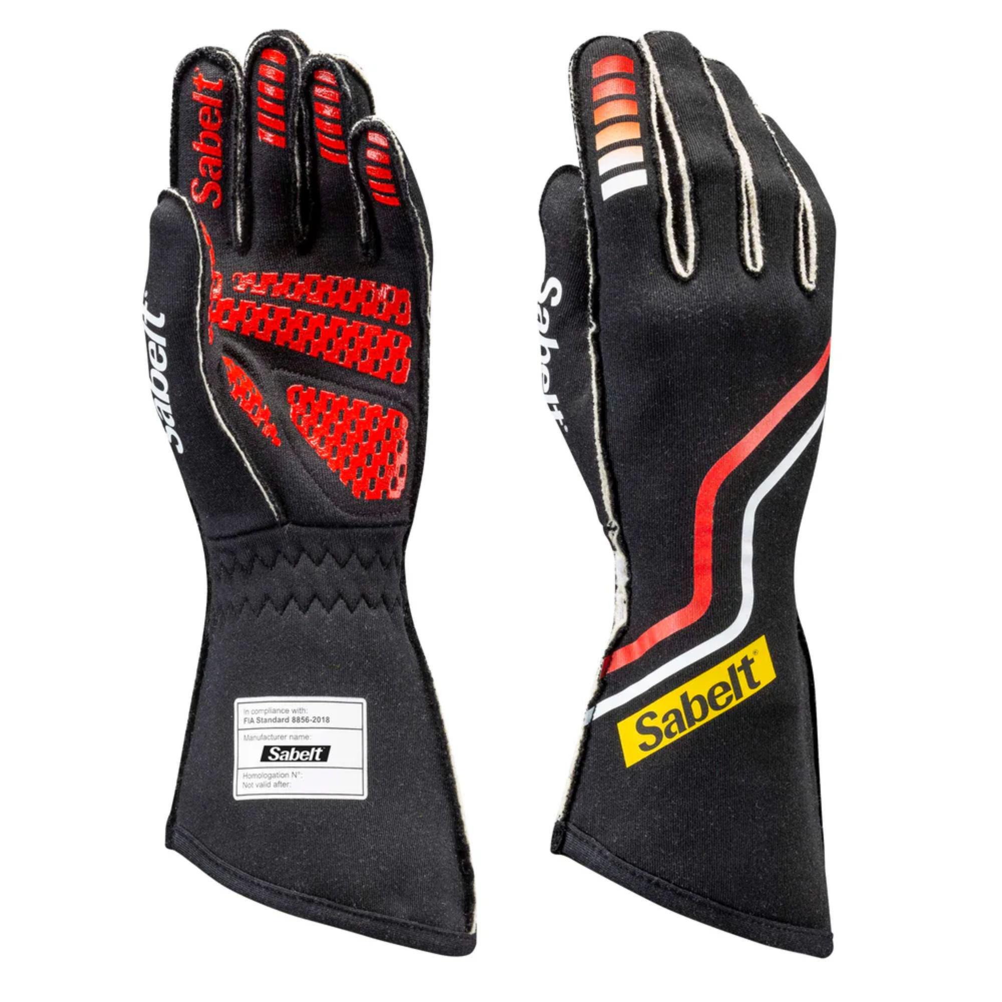 The black Sabelt Hero Superlight TG-10 Racing Gloves from Sabelt.