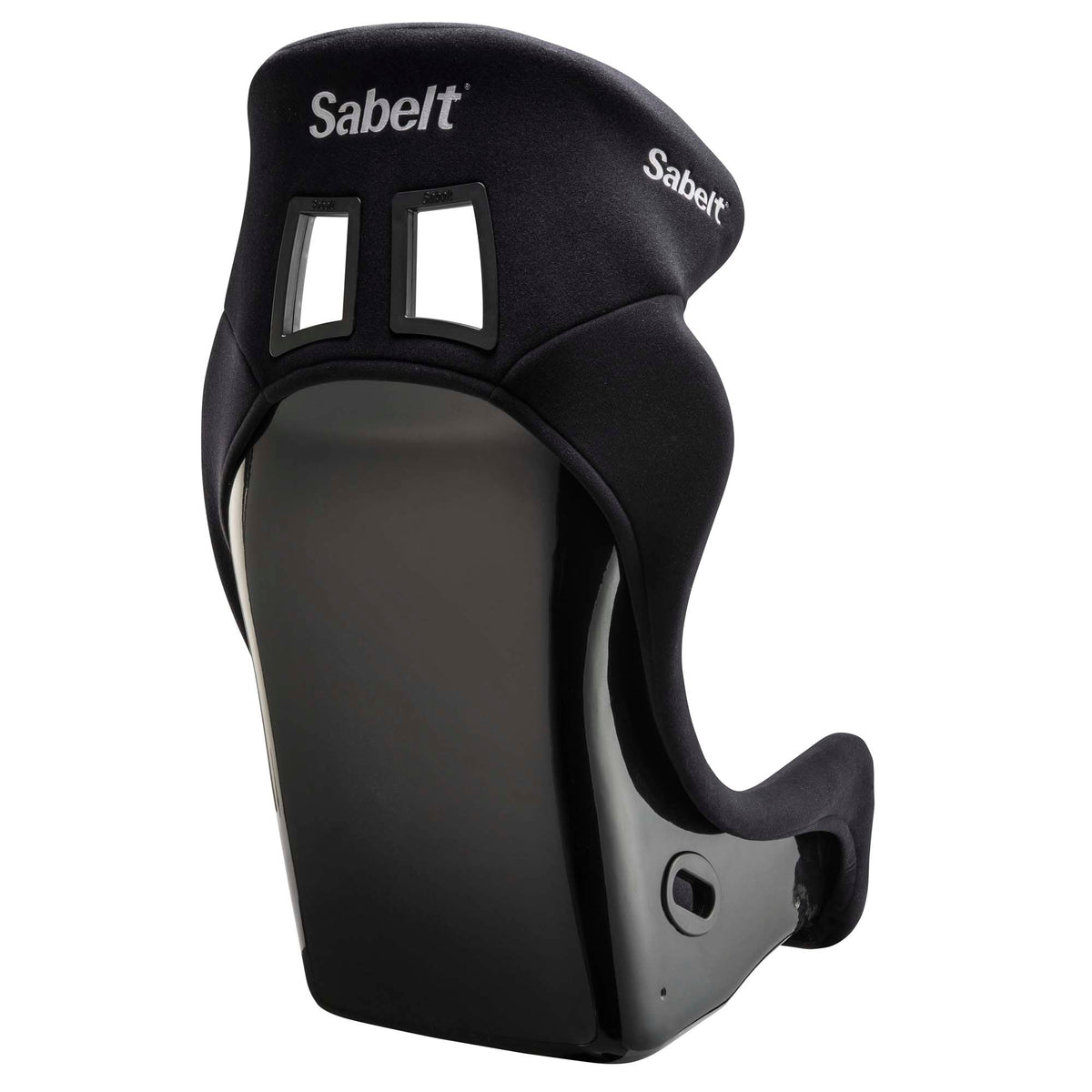The back of the Sabelt Taurus Fiberglass Racing Seat.