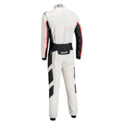 The back of the white Sabelt Universe TS-8 Racing Suit from Sabelt.
