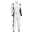 The front of the white Sabelt Universe TS-8 Racing Suit from Sabelt.