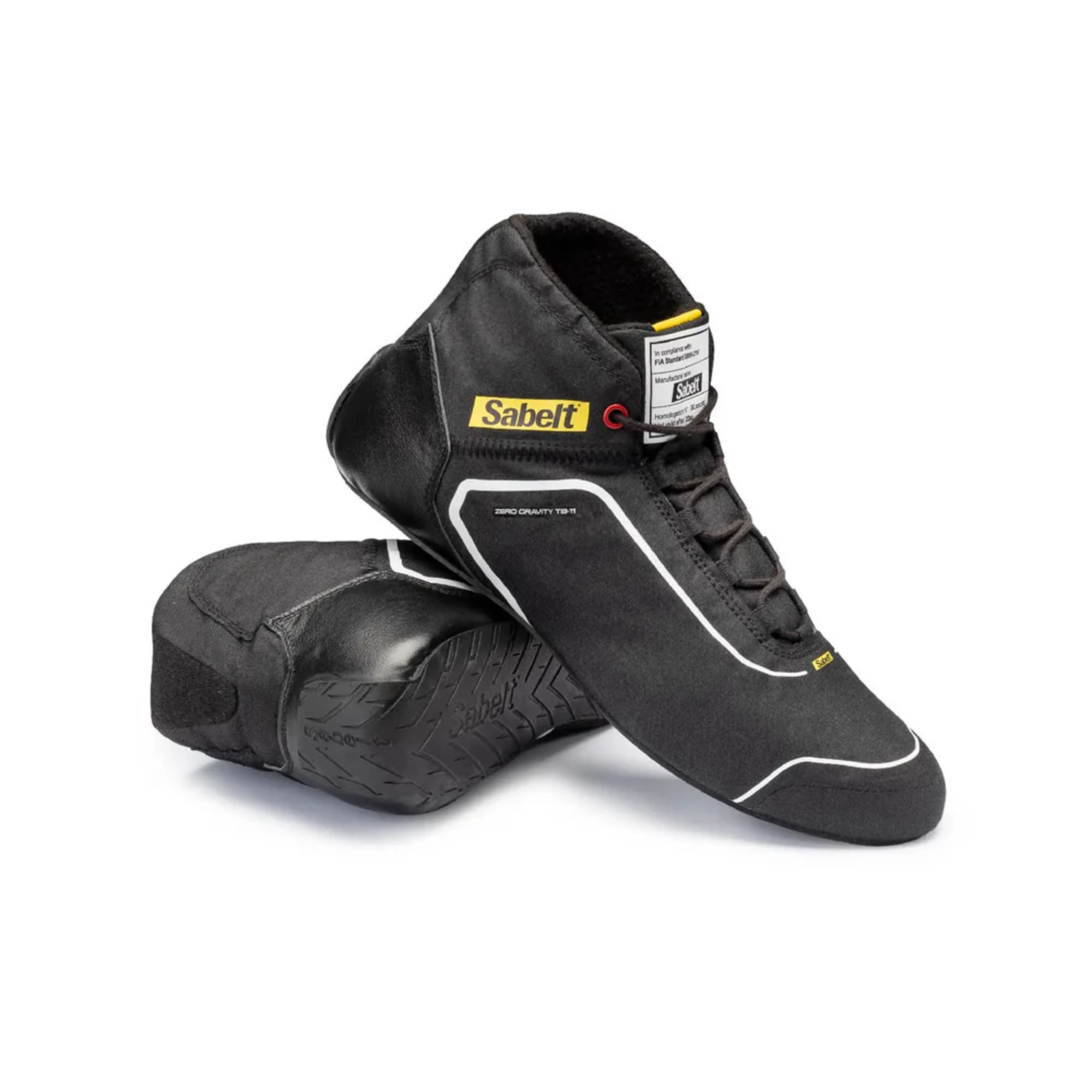 The black Sabelt Zero Gravity TB-11 Racing Shoes from Sabelt.