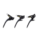 The Schroth SHR Flex Head and Neck Restraint shown in three different potential angles and scenarios.
