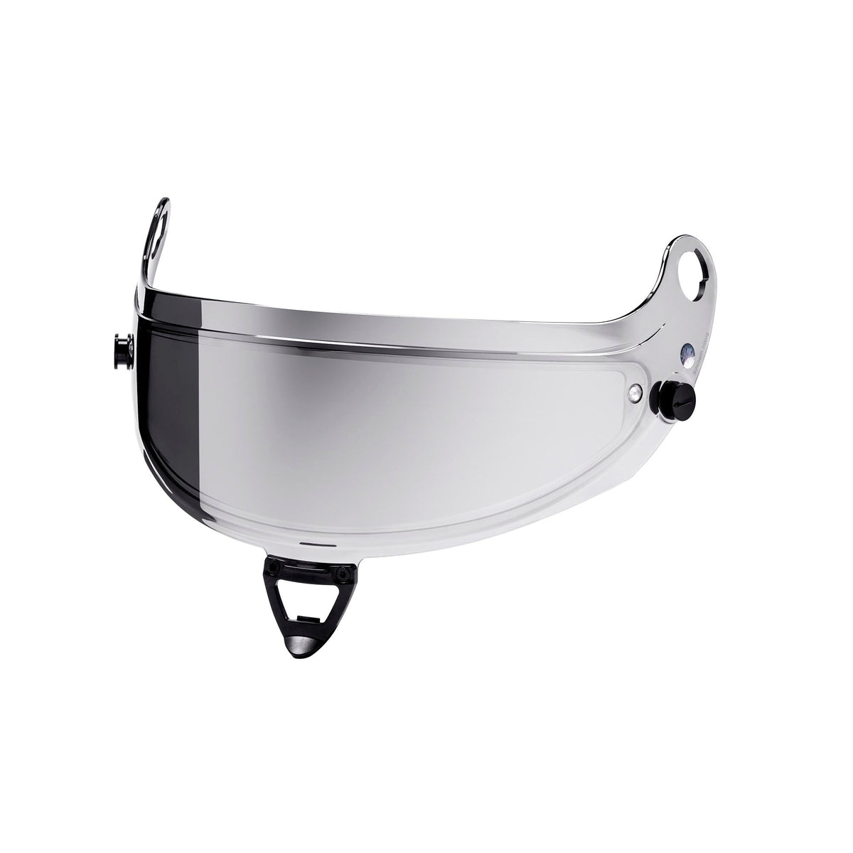 The silver Schuberth Mirrored Helmet Shield.
