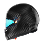 The side of the black Schuberth SP1 Carbon Racing Helmet - SA2020 / FIA8859 from Schuberth.