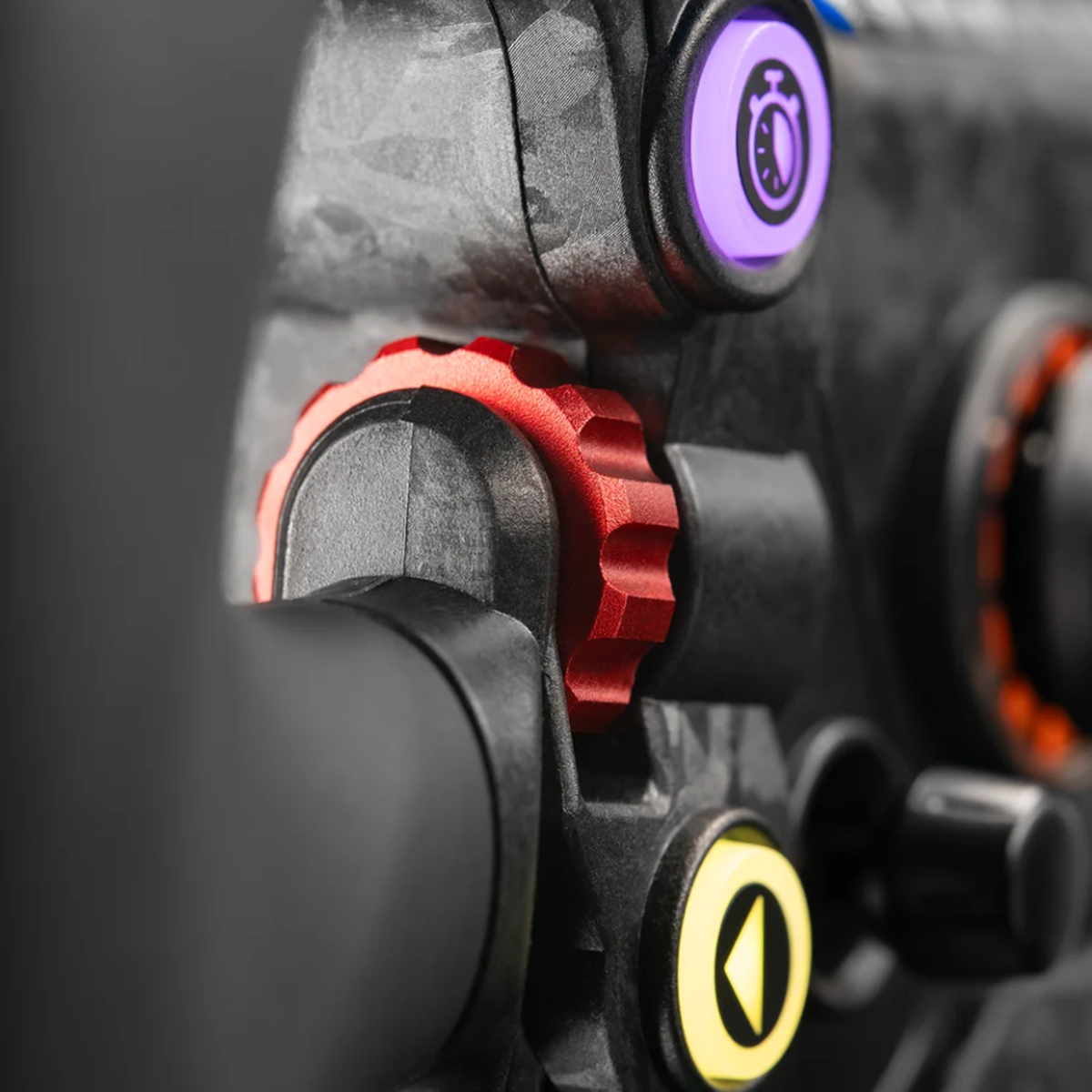 The Simagic GT Neo shown close up.