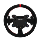 The front of the Simagic GTS Suede Wheel and Button Box.