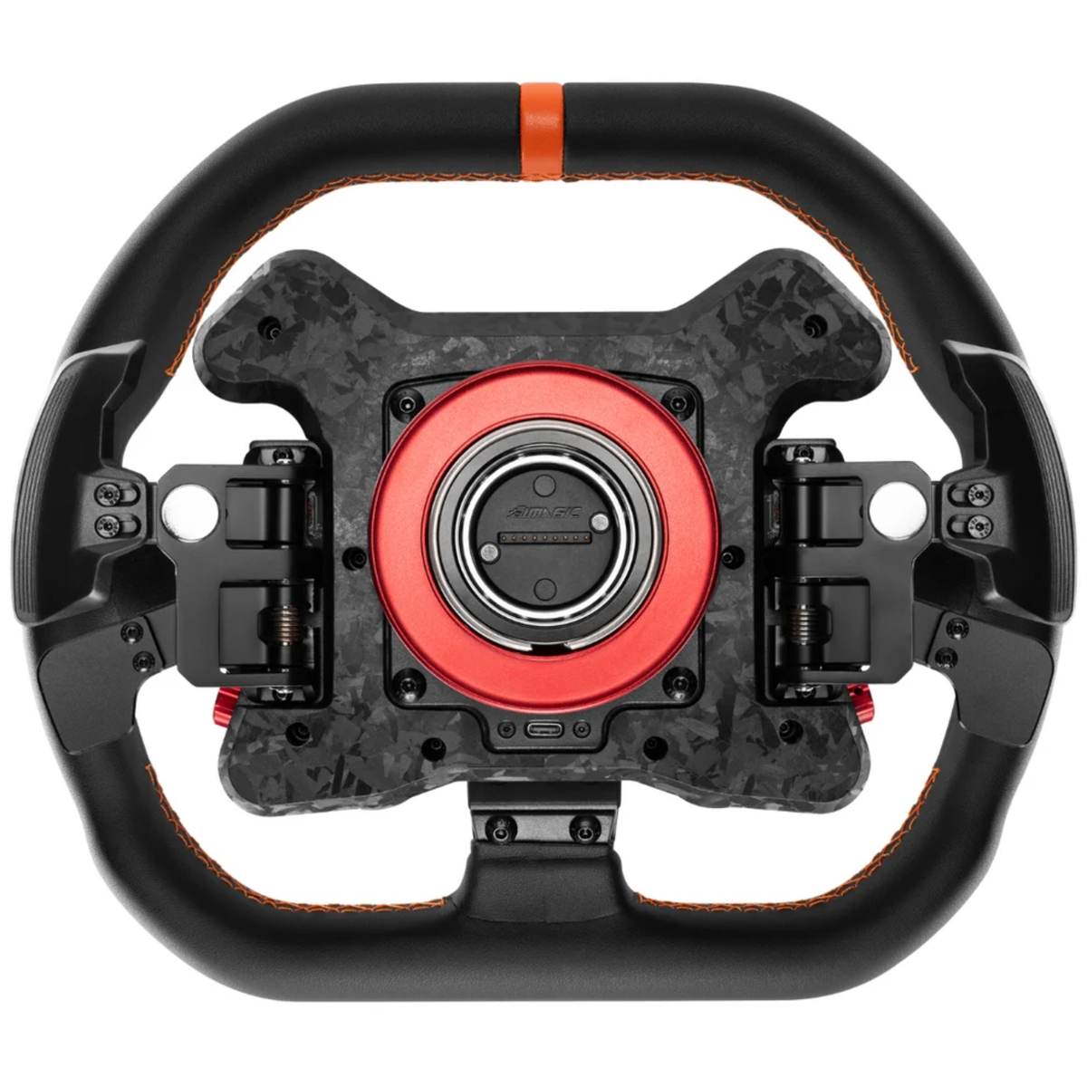 The back of the Simagic Neo X 310G GT Steering Wheel.