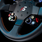 The Simagic Neo X 330T Rally Steering Wheel shown in detail.