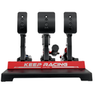 The Simagic P1000 RS Hydraulic Pedal Set 3 pedal standard set.