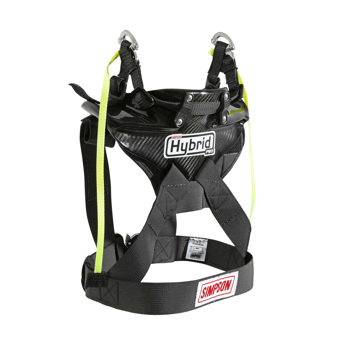 The Simpson Hybrid Pro Lite Head & Neck Restraint.