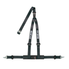 The black Sparco 2 Inch 3-Point Dual Release Street Harness.