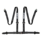 The black Sparco 2 Inch 4-Point Bolt-In Street Harness.